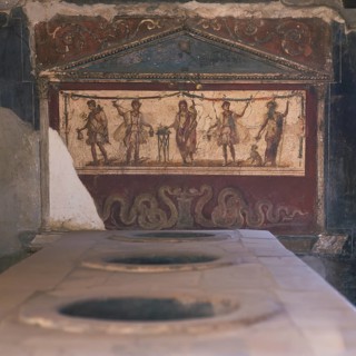 Thermopolium of the Aseline, the thermopolia were the snack parlours where the inhabitants of the