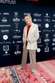 Barbara Schöne at the VIP opening of the new Deinhard Salon Am Mühlanger 3, Berlin, 28 June 2025