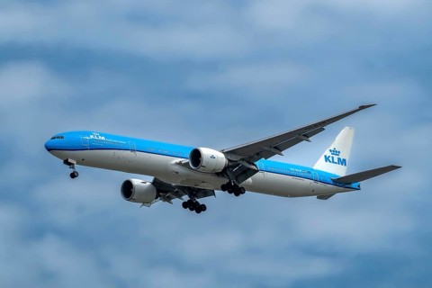 Aircraft KLM Royal Dutch Airlines, PH-BVN, Boeing 777-300ER