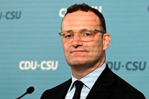 The Chairman of the CDU/CSU parliamentary group, Jens Spahn (CDU), and his deputy Alexander