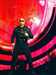 Pitbull live on Party After Dark Tour at the Berlin Uber Arena on 25/06/2025