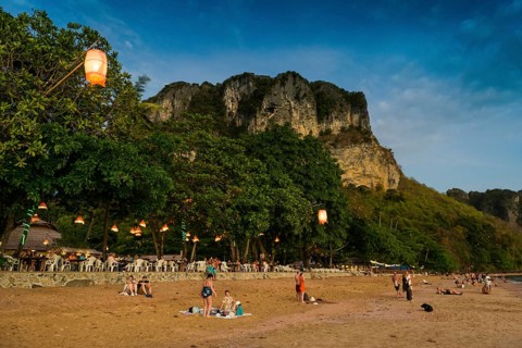 Ao Nang Beach, sunset, Ao Nang, Krabi, Thailand