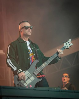 Johnny Christ, bassist of Avenged Sevenfold live at the Berlin Zitadelle Spandau on 21/06/2025