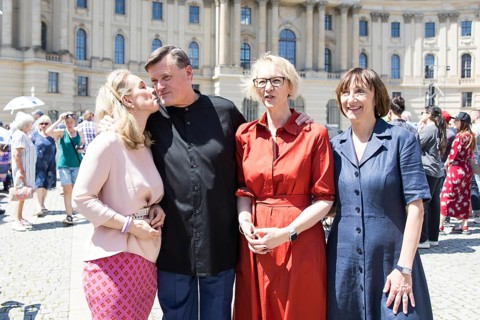 Sarah Wedl-Wilson (Senator for Culture), Christian Thielemann (Conductor and General Music Director