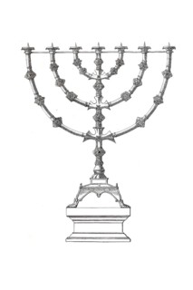 Religious artefacts, Seven-armed candlestick from Essen Minster, Episcopal Church of the Diocese of
