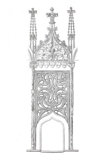 Choir stall in Altenburg Abbey, Benedictine abbey in the village of Altenburg in the municipality
