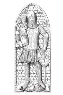 Tomb slab of Günther von Schwarzburg in Frankfurt Cathedral, Günther XXI, Count of