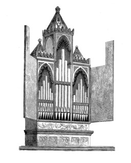 Organ from the Cathedral of Alcala de Henares, Santa e Insigne Catedral Magistral de los Santos
