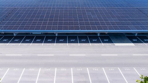 Largest charging park in the world at Merklingen Swabian Alb railway station. Symbolic photo. 259