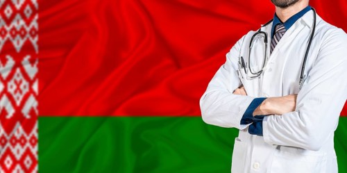 Belarus national health system. Belarus health and medical insurance concept