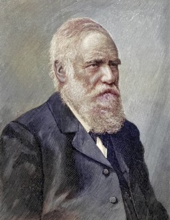 Max Joseph Pettenkofer, ennobled as Max Joseph von Pettenkofer in 1883, 3 December 1818 - 10