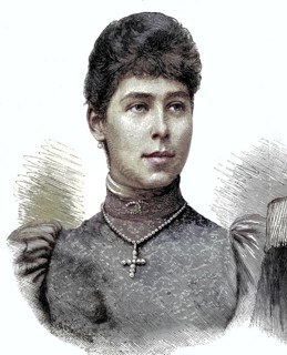 Princess Victoria Melita of Saxe-Coburg and Gotha, Germany, 25 November 1876 - 2 March 1936, was