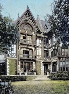 The house of Charles-François Gounod, 17 June 1818 - 17 or 18 October 1893), a French composer, in