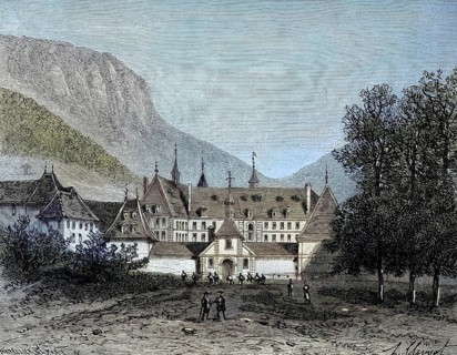 Grande Chartreuse is the main monastery of the Carthusian Order, located in the Chartreuse