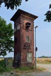 Old transformer station... Mönchengladbach Hilderath (North Rhine-Westphalia) was converted into a
