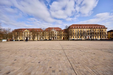 Ministry of Justice, hotel, Motel One, Knautsches Palais, Royal Prussian City Palace, historic
