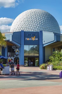 Mouse Gear souvenir store in Epcot at Walt Disney World in Orlando, Florida