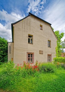 Birthplace of the philosopher Friedrich Nietzsche, museum, Röcken, town of Lützen, Saxony-Anhalt,