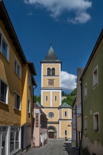 Church of St Vitus, destroyed around 1630, rebuilt between 1661 and 1665, Burglengenfeld, Upper