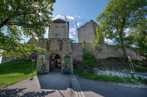 Lengenfeld Castle, dating from the 12th century, Burglengenfeld, Upper Palatinate, Bavaria, Germany