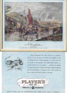 Player's Navy Cut Nottingham advert advertising in Country Life magazine UK 1951