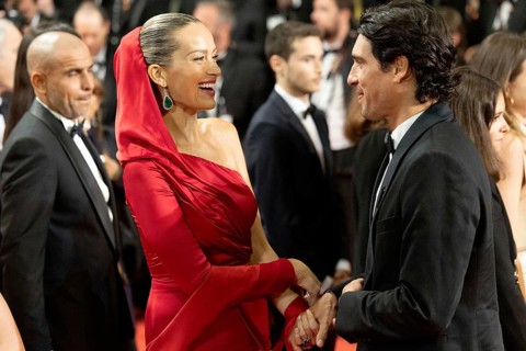 Cannes, France - 16.5.2024: Petra Nemcová on the red carpet during the 78th Cannes International