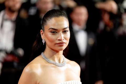 Cannes, France - 16.5.2024: Shanina Shaik on the red carpet during the 78th Cannes International