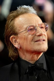 Cannes, France - 16.5.2024: Bono on the red carpet during the 78th Cannes International Film