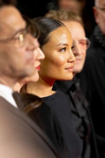 Cannes, France - 16.5.2024: Kelly McNamara, Bono on the red carpet during the 78th Cannes