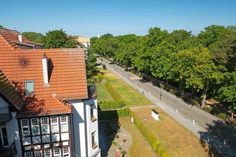 Ostseeallee, traffic-calmed area, Baltic seaside resort, Kühlungsborn, Rostock district,