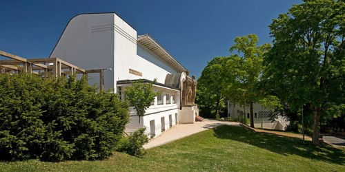 Ernst Ludwig House by Joseph Maria Olbrich, Mathildenhöhe, UNESCO World Heritage Site, Darmstadt,