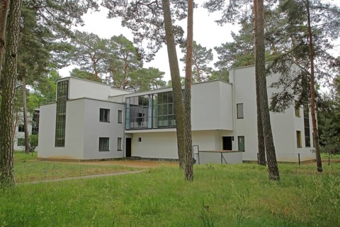 Bauhaus Master Houses by Georg Muche and Oskar Schlemmer, Art, Dessau, Dessau-Roßlau,