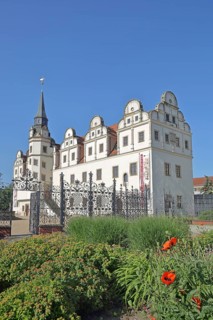 Johannbau built in 1556 Museum of City History, Renaissance, Castle, Dessau, Dessau-Roßlau,