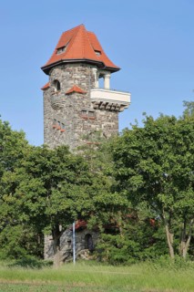 Keßlerturm built in 1912, observation tower, Bernburg, Saxony-Anhalt, Germany