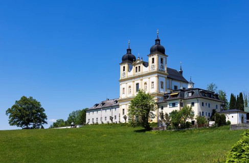 Maria Plain pilgrimage church, baroque church, Bergheim near Salzburg, Flachgau, Salzburger Land,
