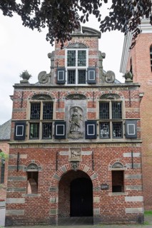 Renaissance town house from 1630, Appingedam, Province of Groningen, Netherlands