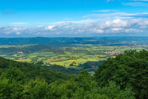 GEO nature park Park Frau Holle Land am Meissner, low mountain range, legendary figure, home of the