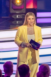 Beatrice Egli at the Beatrice Egli Show in Studio Berlin Adlershof on 08.04.2025. The broadcast