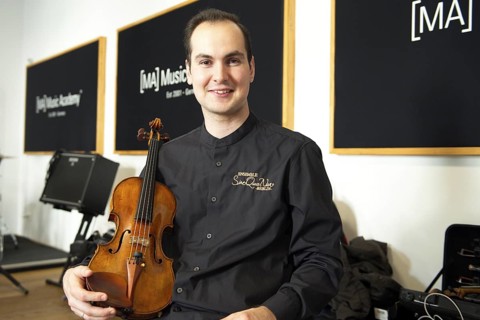 Sebestyen Sztathatosz (violinist), Ensemble SineQuaNon Berlin, Rehearsal for the concert on 15 June