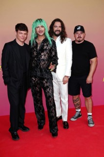 Band Tokio Hotel: Georg Listing, Bill Kaulitz, Tom Kaulitz and Gustav shepherd - Special Screening