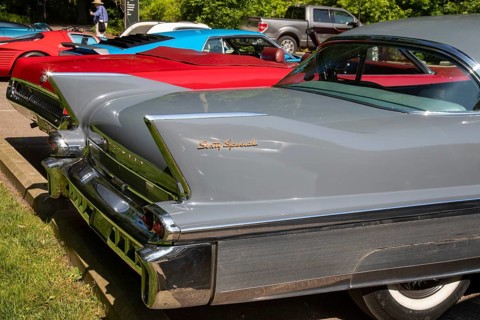 Grosse Pointe Shores, Michigan - The 1958 Cadillac Fleetwood Sixty Special was one of the cars on