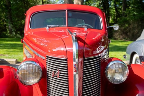 Grosse Pointe Shores, Michigan - The 1937 Buick Century 66S Sports Coupe was on display for the