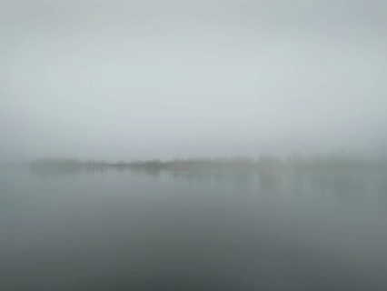 Fog over Lake Starnberg, Bavaria, Germany