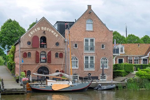 Warehouses of the former Erven Brouwer cigar factory, Dokkum, Friesland, Netherlands