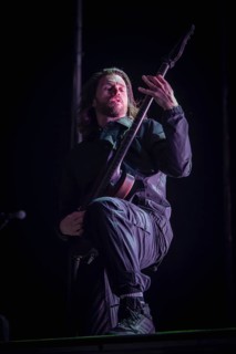 Guitarist Adam Christianson from Architects live on European Tour 2026 in the Berlin Velodrom on 22