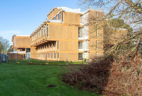 URS Building known as the Lego building, Whiteknights Campus, University of Reading, Reading,