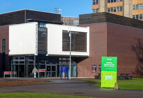 Minghella Studios building, Whiteknights Campus, University of Reading, Reading, Berkshire,