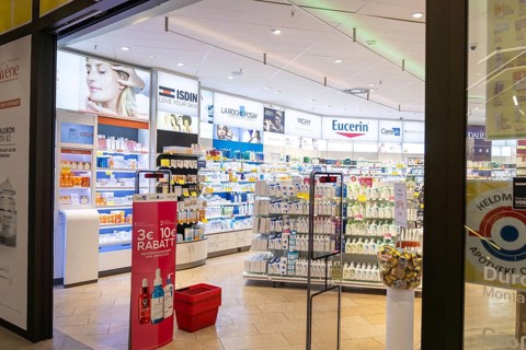 Pharmacy in the city center of Mannheim