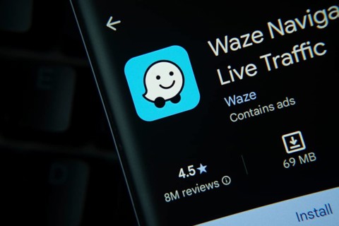 Dhaka, Bangladesh- 27 July 2025: Waze app from Google Playstore is displayed on a smartphone screen