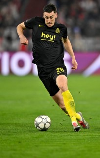 Ross Sykes R. Union Saint-Gilloise USG (26) Action on the ball Football UEFA Champions League, CL,
